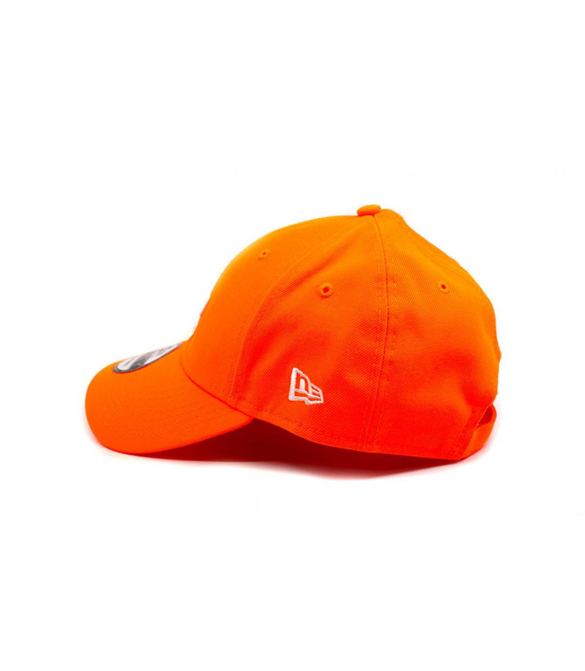 New Era casquette LA orange fluo